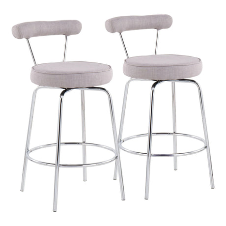 Rhonda - Contemporary Counter Stool (Set of 2) - Furniture Home Direct