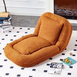 Contemporary Folding Sofa Chair With 5 Adjustable Positions For Gaming, Meditation, And Relaxation - Furniture Home Direct