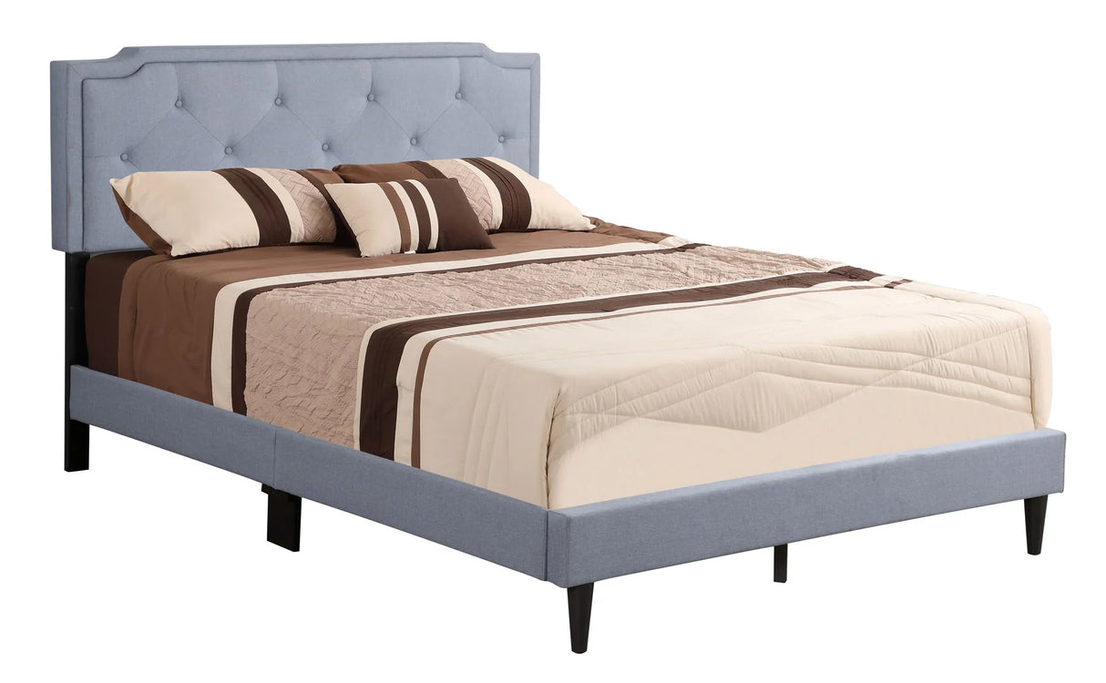 Button Tufted Bed Charming For Cozy Spaces - Furniture Home Direct