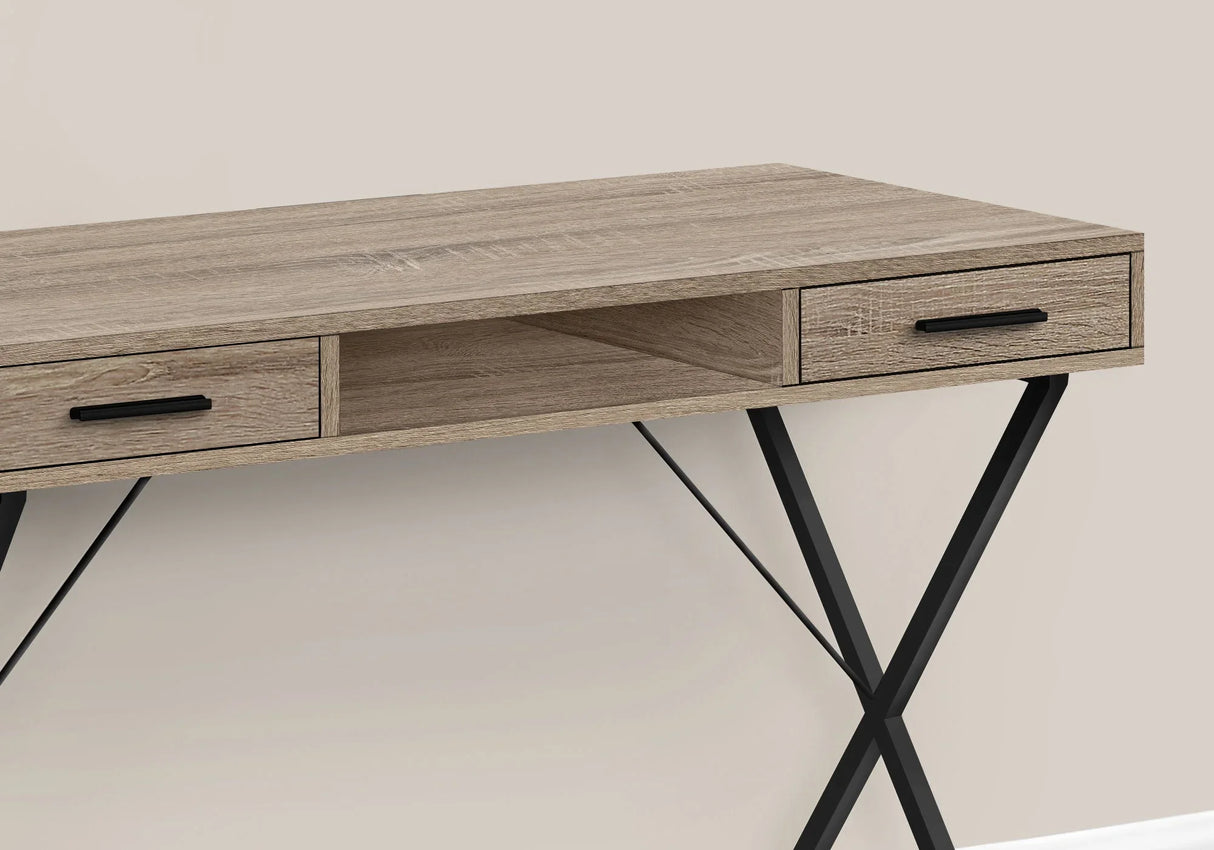 Computer Desk, Home Office, Laptop, Left / Right Set-Up, Storage Drawers, Work, Contemporary, Modern - Furniture Home Direct