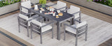7 Piece Patio Dining Table Set - Furniture Home Direct