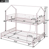 Sturdy Frame House Bunk Bed - Furniture Home Direct