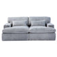 Double Chaise Lounge Chair, Oversized Upholstered Sleeper Cloud Couch - Furniture Home Direct