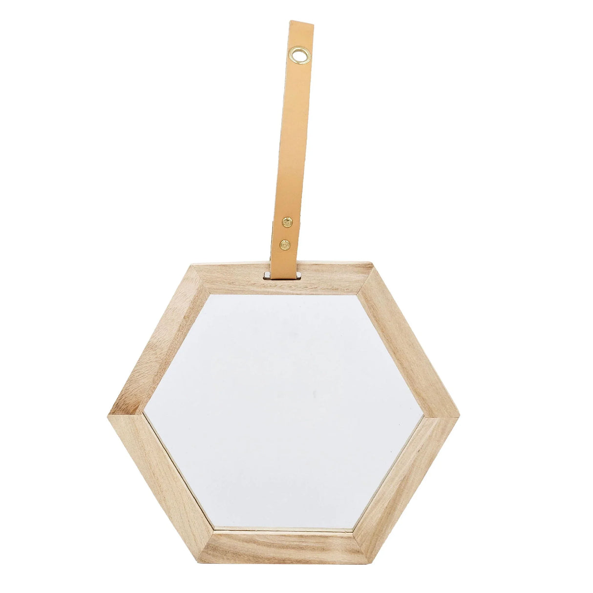 Harlan - Wall Accent Hexagon Mirror - Furniture Home Direct