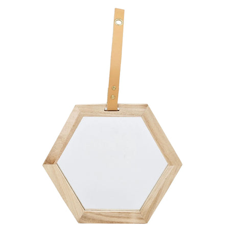 Harlan - Wall Accent Hexagon Mirror - Furniture Home Direct