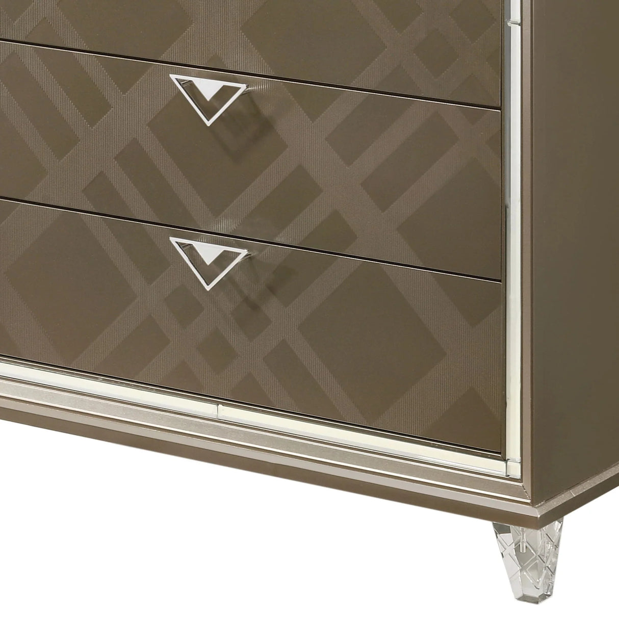 Skylar - Chest - Champagne - Furniture Home Direct
