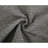2 Piece Boucle Cloud Living Room Set with 2 Trays - Dark Gray - Furniture Home Direct