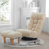 Adjustable Japanese Reclining Floor Chair Sofa With Metal Frame For Living Room - Furniture Home Direct