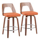 Trilogy - Mid Century Modern Counter Stool (Set of 2) - Furniture Home Direct