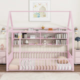 House Frame With Fence And Shelves - Furniture Home Direct