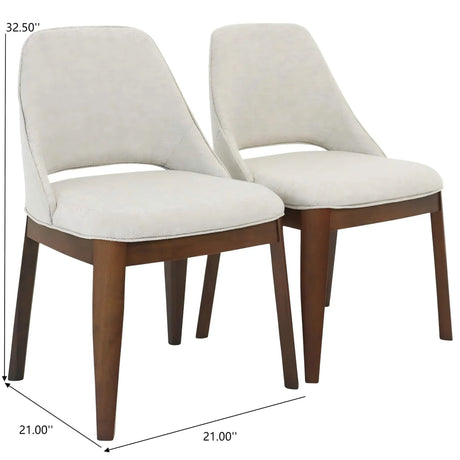 Weston - Dining Chair (Set of 2) - Beige - Furniture Home Direct