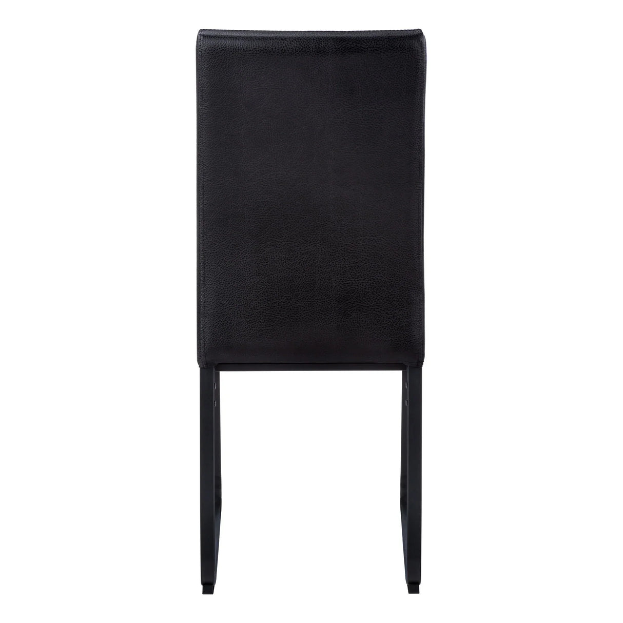 Dining Chair Side Upholstered, For Dining Room (Set of 2) - Black - Furniture Home Direct