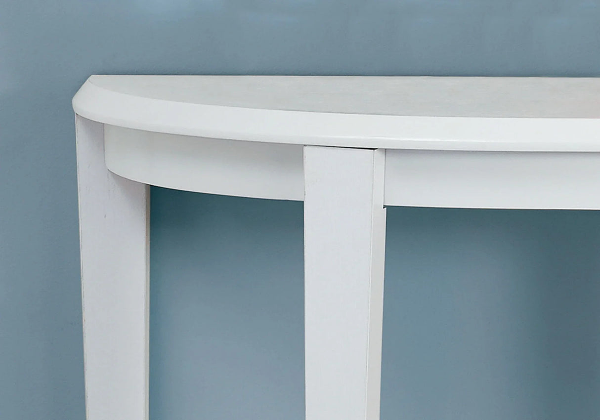 Accent Console Table For Entryway, Space-Saving Profile - Furniture Home Direct