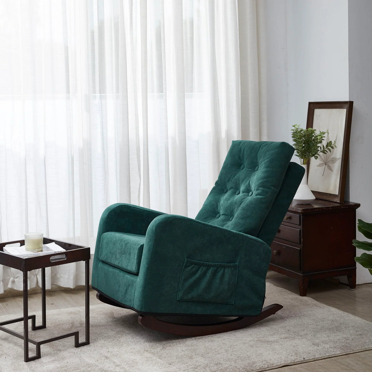 Single Sofa Reclining Japanese Chair Lazy Sofa Tatami Balcony Adjustable Chair - Furniture Home Direct