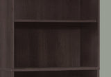Bookshelf, Bookcase, 6 Tier, For Office, Transitional - Furniture Home Direct