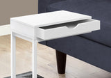 Accent Table, C - Shaped Contemporary Elegant Desig - Furniture Home Direct