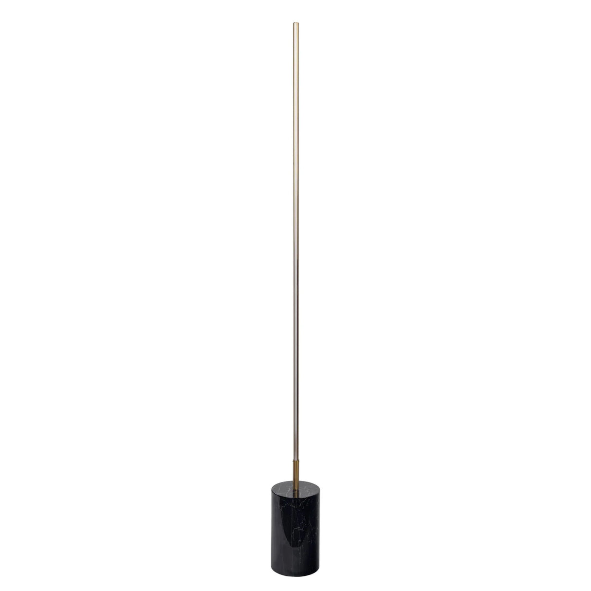 Prism - LED Floor Lamp With On / Off Switch Faux Marble Base - Gold / Marble - Furniture Home Direct