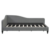 Modern L Shaped Linen Daybed With Legs - Furniture Home Direct