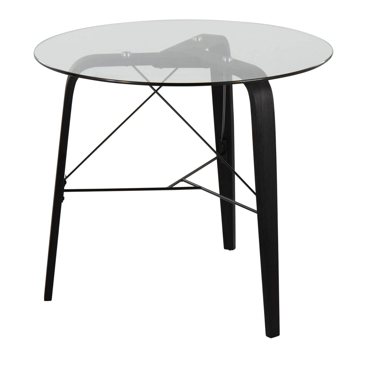Trilogy - Contemporary Round Dinette Table - Furniture Home Direct