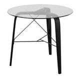Trilogy - Contemporary Round Dinette Table - Furniture Home Direct