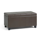 Dover - Upholstered Storage Ottoman Bench - Furniture Home Direct