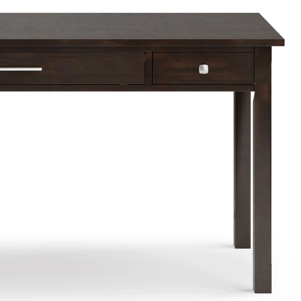 Avalon - Large Desk - Tobacco Brown - Furniture Home Direct
