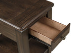 Traditional Table With Storage - Furniture Home Direct