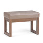 Milltown - Upholstered Ottoman Bench - Furniture Home Direct