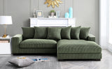 Luxe - Oversized 2 Piece Sectional Couches For Living Room, L Shaped Sofa With Chaise - Furniture Home Direct