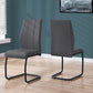 Dining Chair, Side, Upholstered For Dining Room, Contemporary & Modern (Set of 2) - Furniture Home Direct