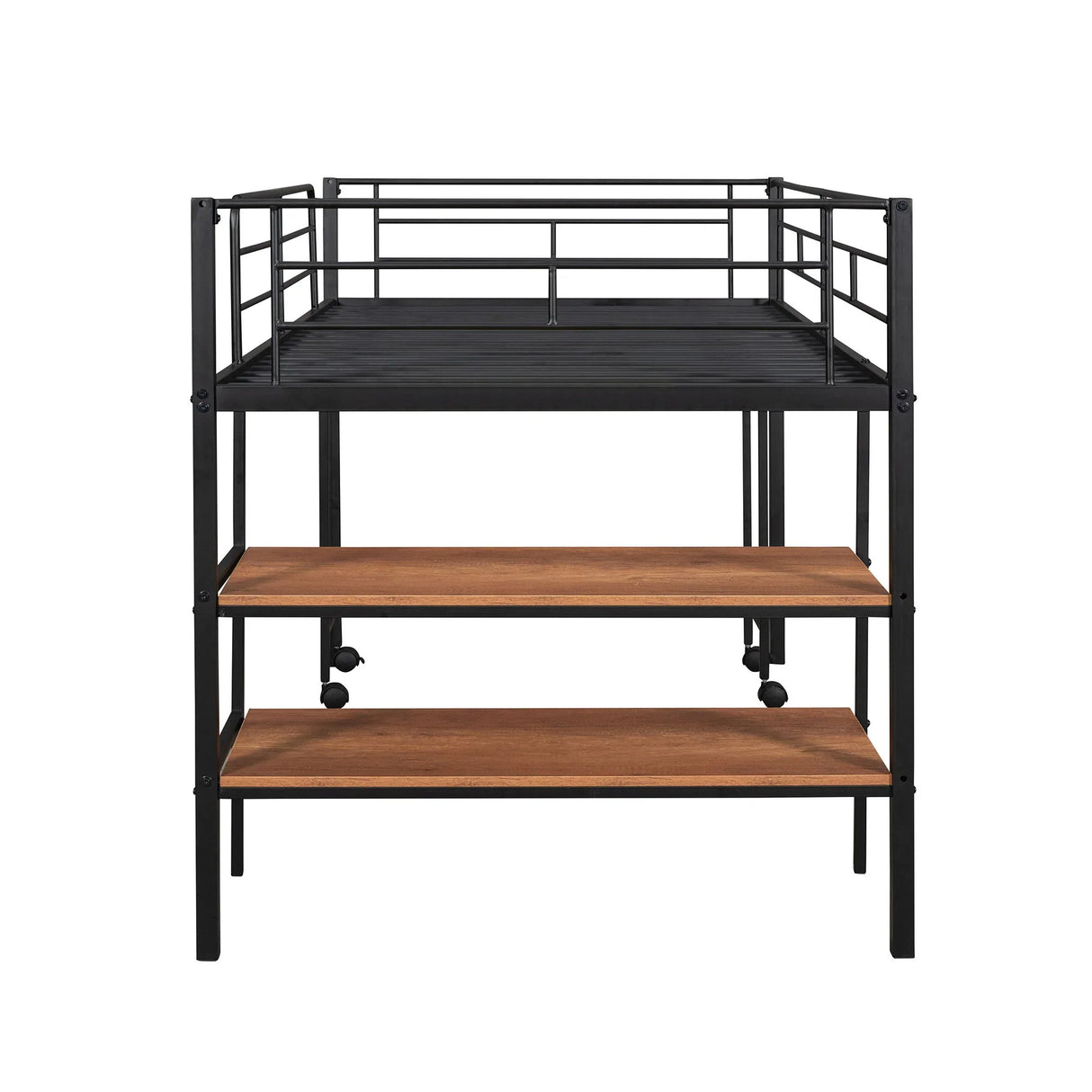 Loft Bed With Desk And Shelves - Furniture Home Direct