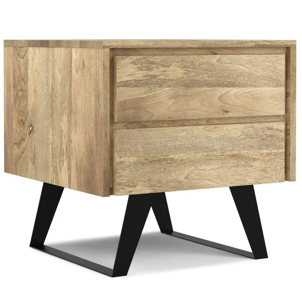 Lowry - Side Table - Natural - Furniture Home Direct