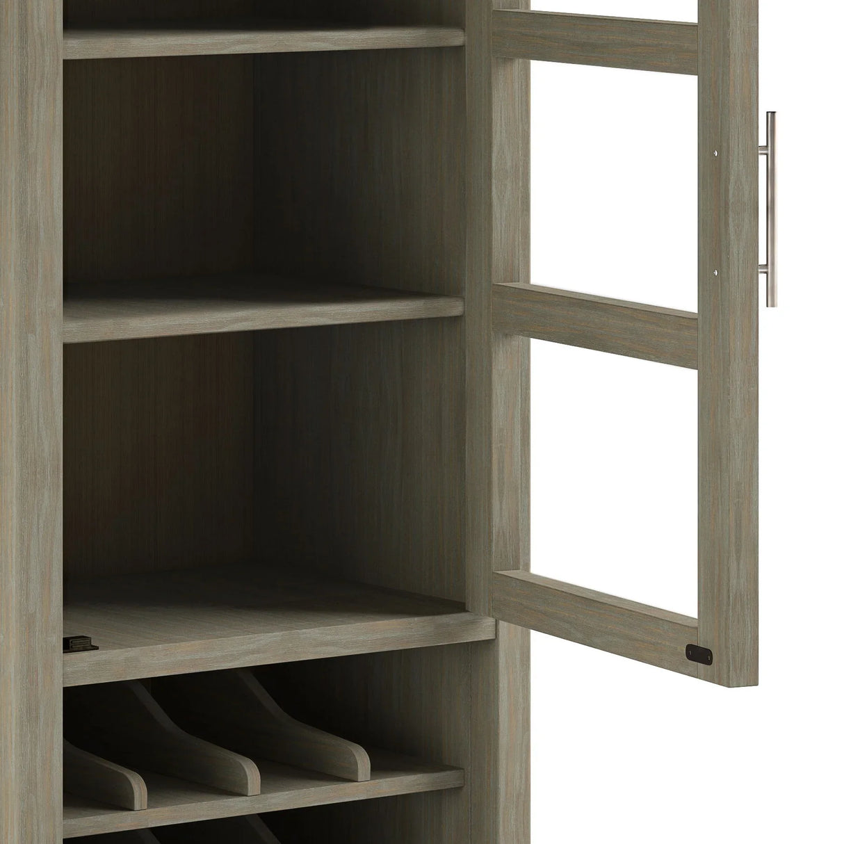 Avalon - High Storage, Wine Rack Cabinet - Furniture Home Direct