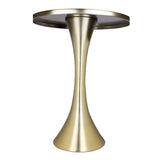 Lenuxe - Contemporary Table - Gold - Furniture Home Direct