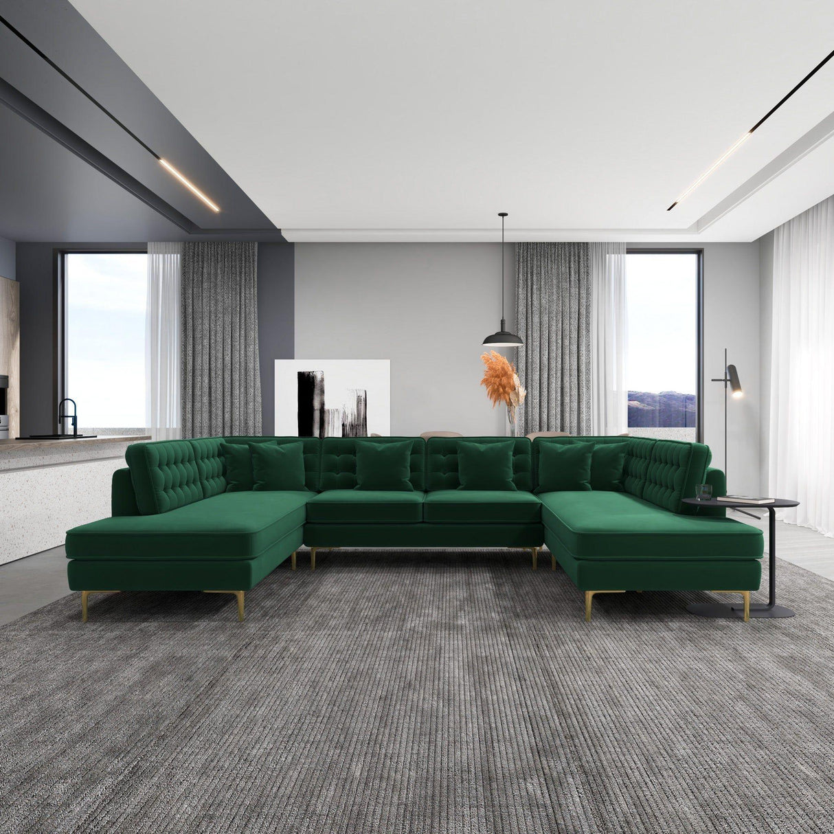 Brooke - Sectional Sofa - Furniture Home Direct