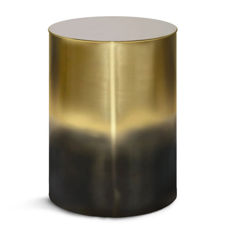 Curtis - Ombre Metal Cylinder Accent Table - Furniture Home Direct