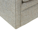 Wide Seat Arm Chair With 360 Degree Rotation - Furniture Home Direct