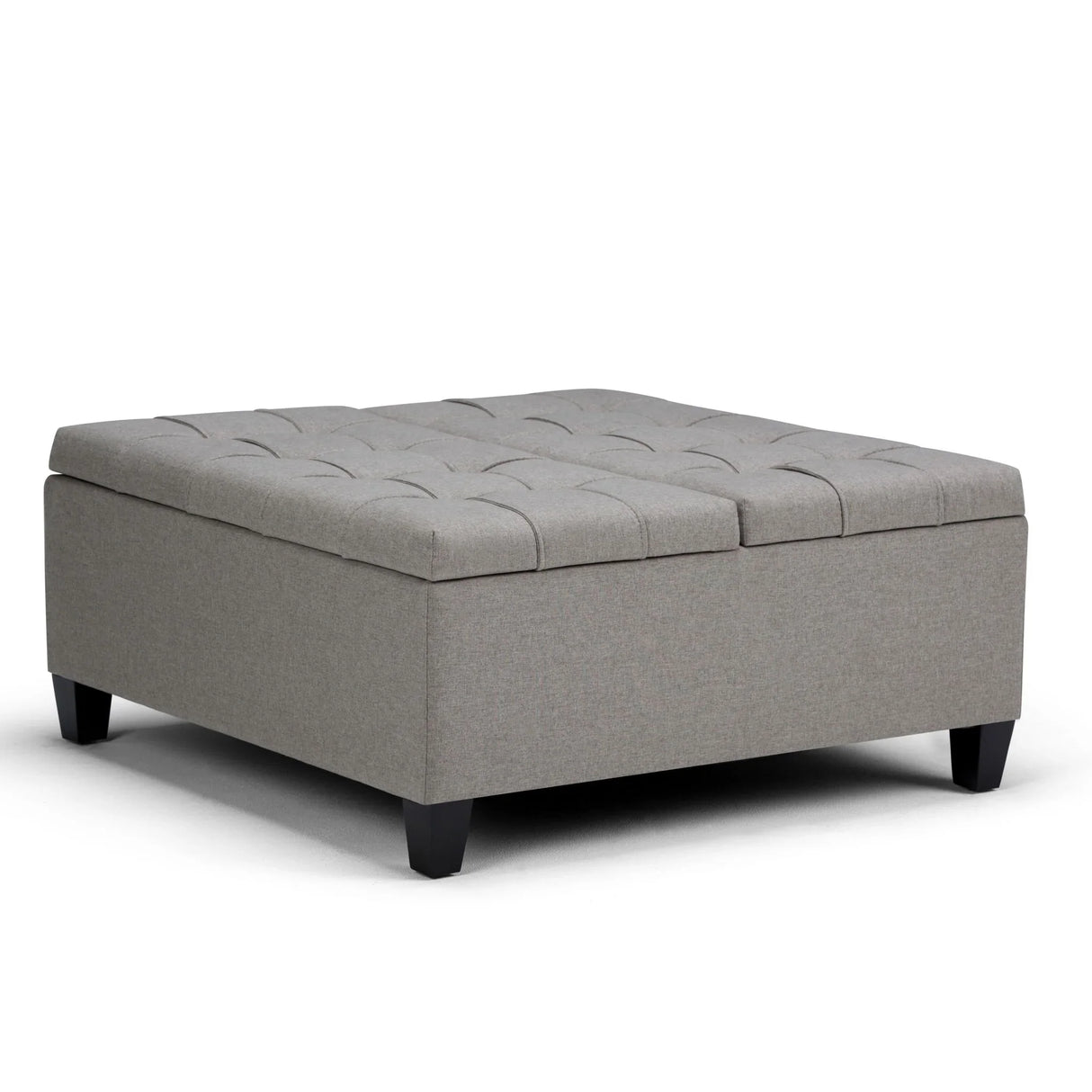 Harrison - Upholstered Coffee Table Storage Ottoman - Furniture Home Direct