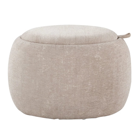 Tray - Pouf Contemporary Ottoman - Furniture Home Direct