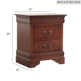 Louis Phillipe - Nightstand - Furniture Home Direct