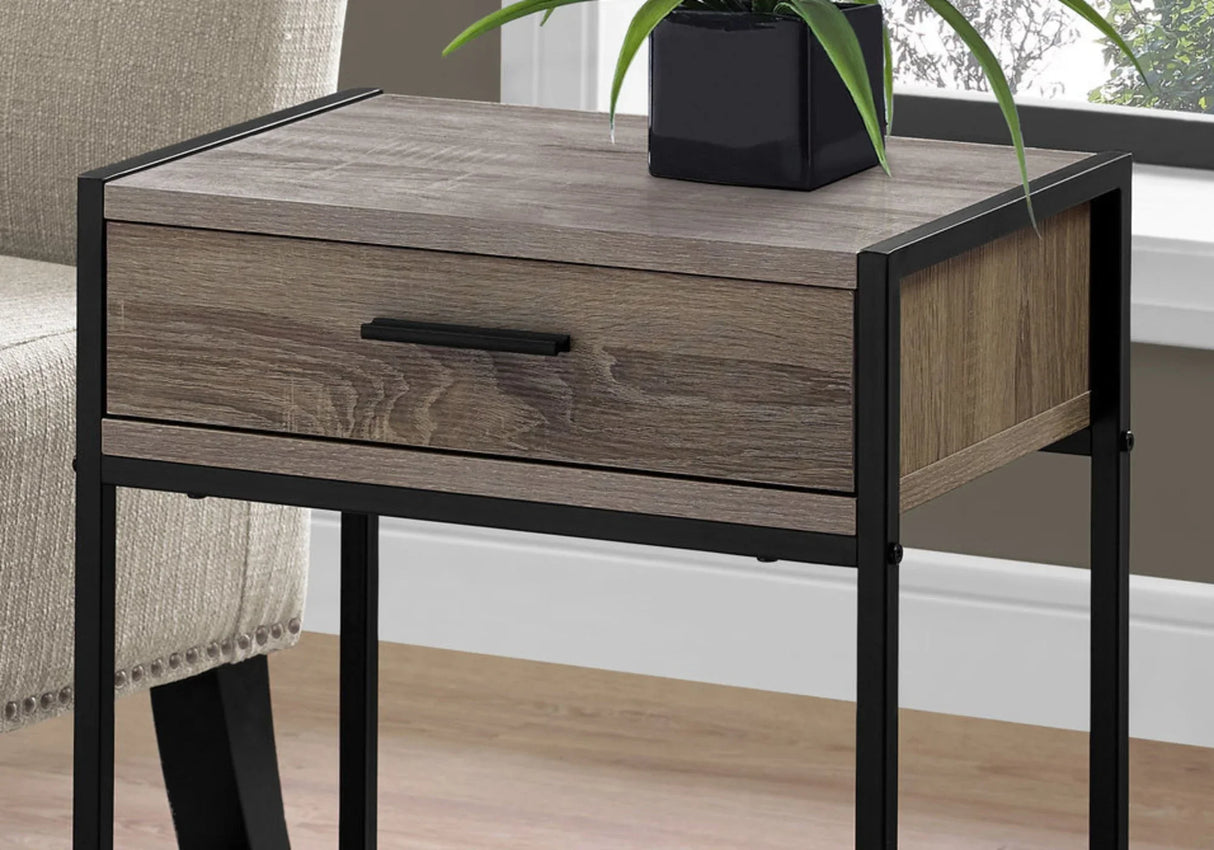 Versatile Accent Side Table, Storage Drawer - Furniture Home Direct