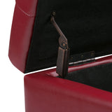 Cosmopolitan - Upholstered Storage Ottoman - Furniture Home Direct