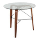 Trilogy - Contemporary Round Dinette Table - Furniture Home Direct