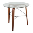 Trilogy - Contemporary Round Dinette Table - Furniture Home Direct