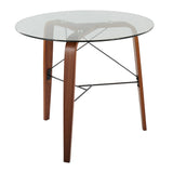 Trilogy - Contemporary Round Dinette Table - Furniture Home Direct