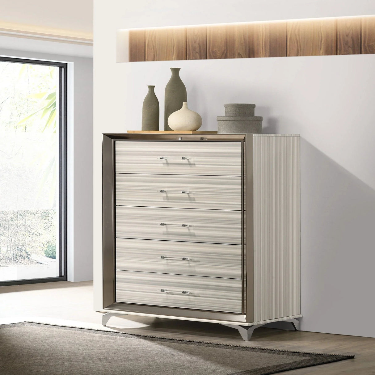 Star - Chest - White - Furniture Home Direct