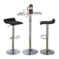 Ale - 3 Piece Bar Set Bistro Square Contemporary Adjustable Oval Footrest - Furniture Home Direct