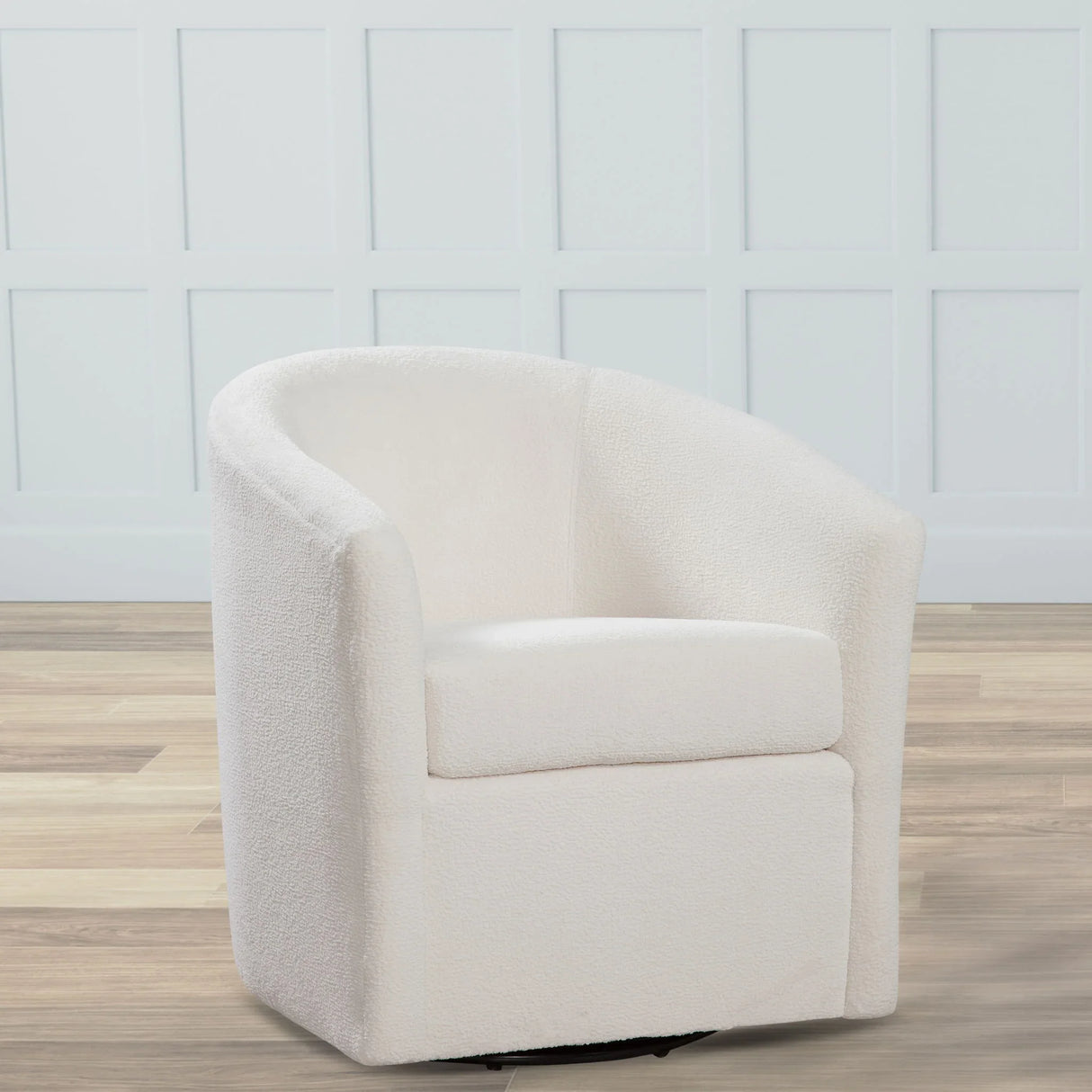 Oaklynn - Barrel Style Swivel Accent Chair - Furniture Home Direct