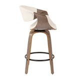 Symphony - Mid Century Modern Counter Stool (Set of 2) - Furniture Home Direct