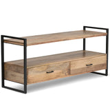 Riverside - TV Media Stand - Natural - Furniture Home Direct